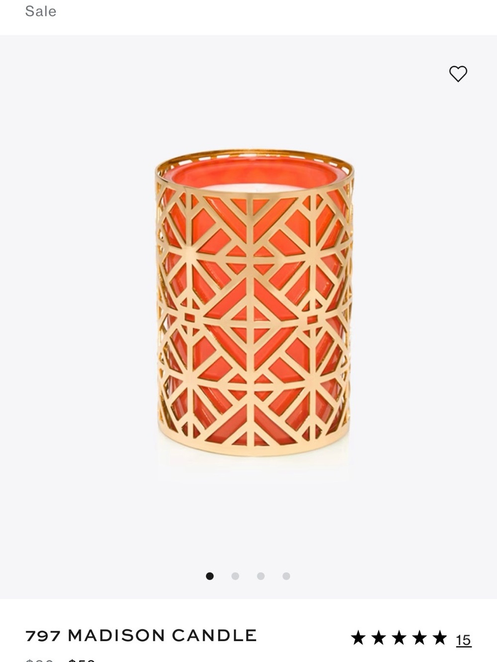 Tory Burch 797 Madison Candle